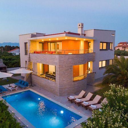 Vila Zatona Sunset With Heated Swimming Pool 扎顿 外观 照片