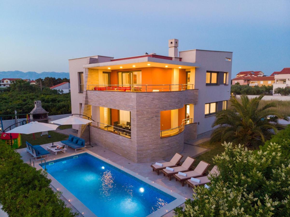 Vila Zatona Sunset With Heated Swimming Pool 扎顿 外观 照片