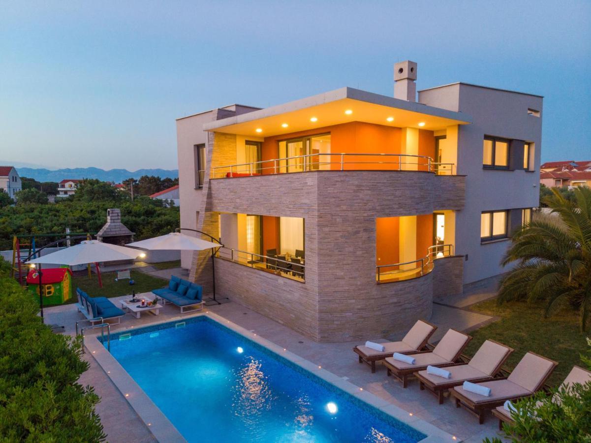 Vila Zatona Sunset With Heated Swimming Pool 扎顿 外观 照片
